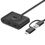 UGREEN 4-Port USB 3.0 Hub | 5Gbps Data Transfer - 0.5m