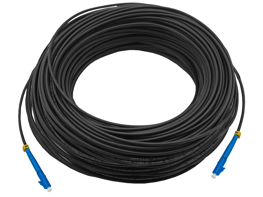 Scoop Fibre Outdoor Uplink Cable 60M LC-LC UPC 1Core Linkbasic Fibre Outdoor Uplink Cable 60M Lc-Lc Upc 1Core - Image 1