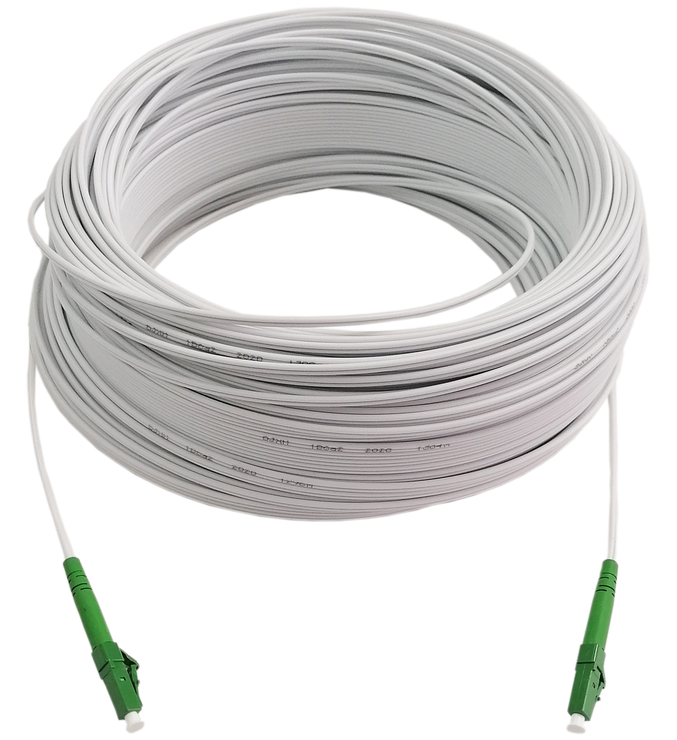 Scoop Fibre Outdoor Drop Cable 90M LC-LC APC 1Core Linkbasic Fibre Outdoor Drop Cable 90M Lc-Lc Apc 1Core - Image 1