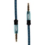 Gizzu 3.5mm AUX Cable 1.5m - Black/Blue - Image 2