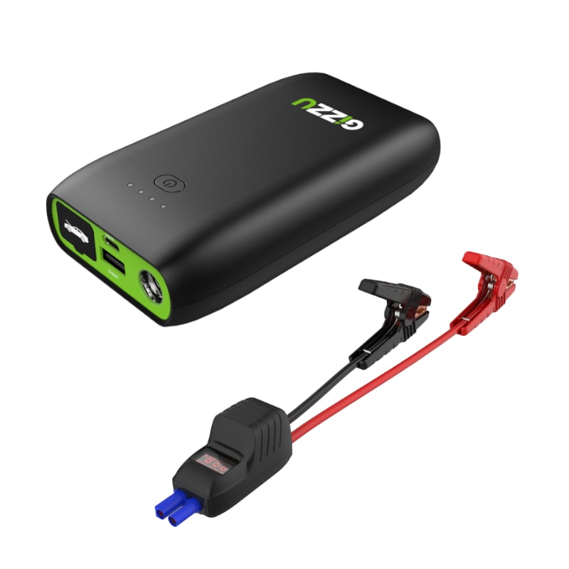 GIZZU 1000A Jump Starter 10400mAh - Black Gizzu 1000A Jump Starter 10400Mah - Black - Image 1