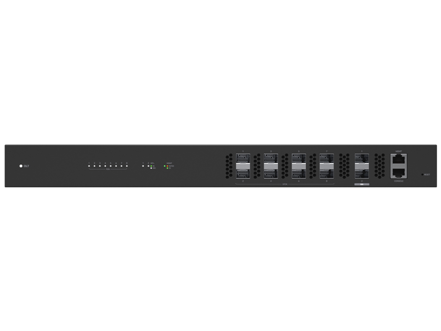 Ubiquiti UISP Fiber GPON OLT 8 PON Ports 2SFP+ | UF-OLT Ubiquiti Uisp Fiber Gpon Olt 8 Pon Ports 2Sfp+ - Image 1