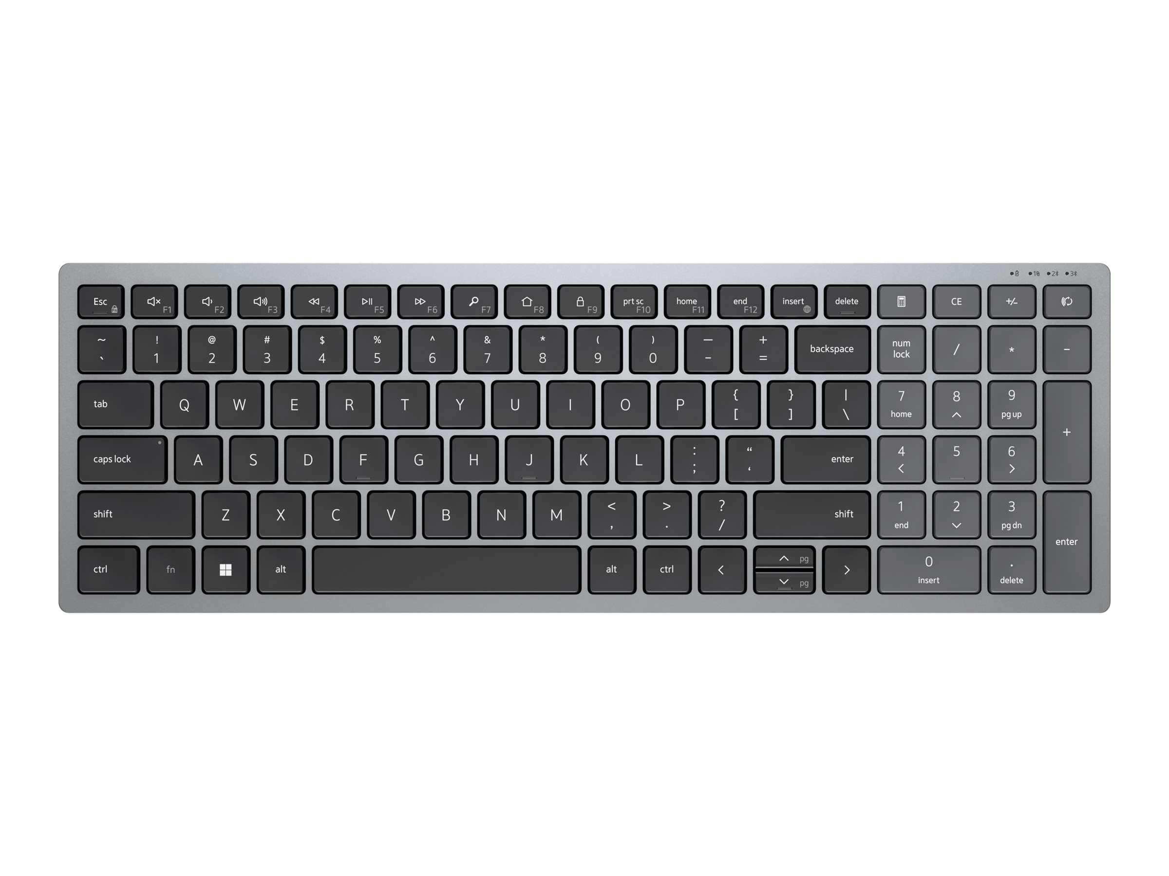 580-AKOX-598bd614-43de-4311-b476-baff469f4e13 Dell Pro Plus Compact Keyboard - Kb740 - Us International (Qwerty) - Image 1