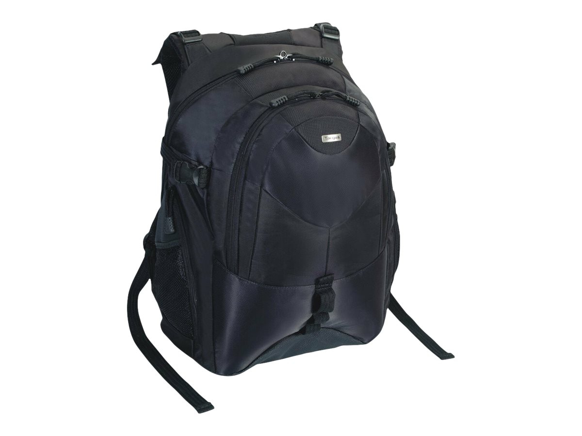 TEB01-8524910d-83a1-430a-9153-1b00227f42cd Targus Bag Campus Backpack 15 16 Nylon Black 2.5 Kg Limited Lifetime Warranty - Image 1