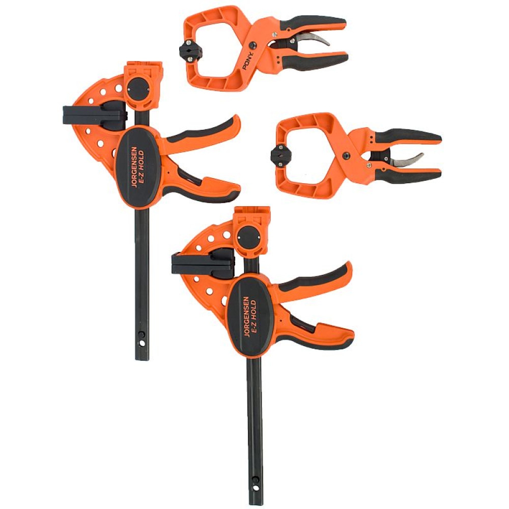 AC93341 Pony Jorgensen 4Pc Clamp Set 2 X 6' 150Mm Trig - Image 1