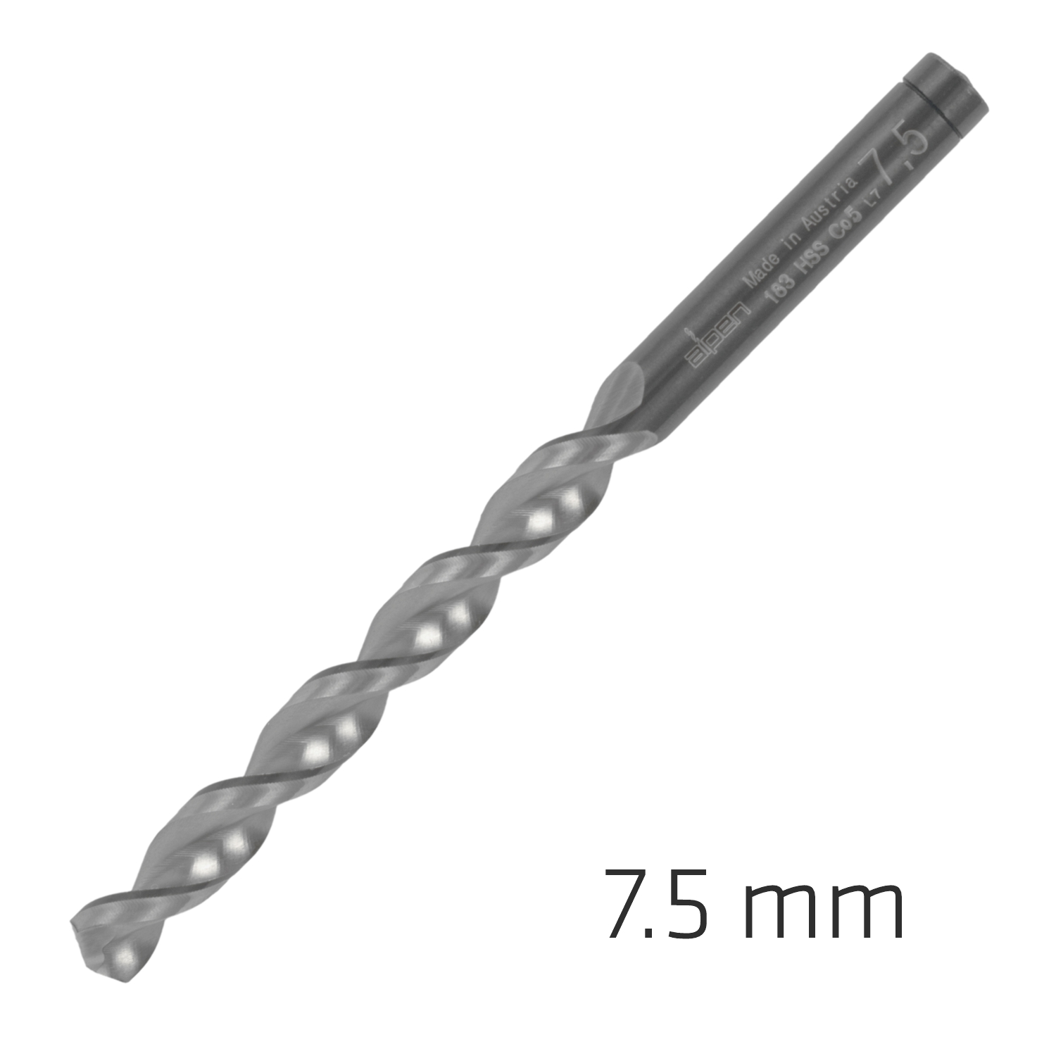 ALP183075 Hss Forte Cobalt Drill Bit 7.5Mm - Image 1