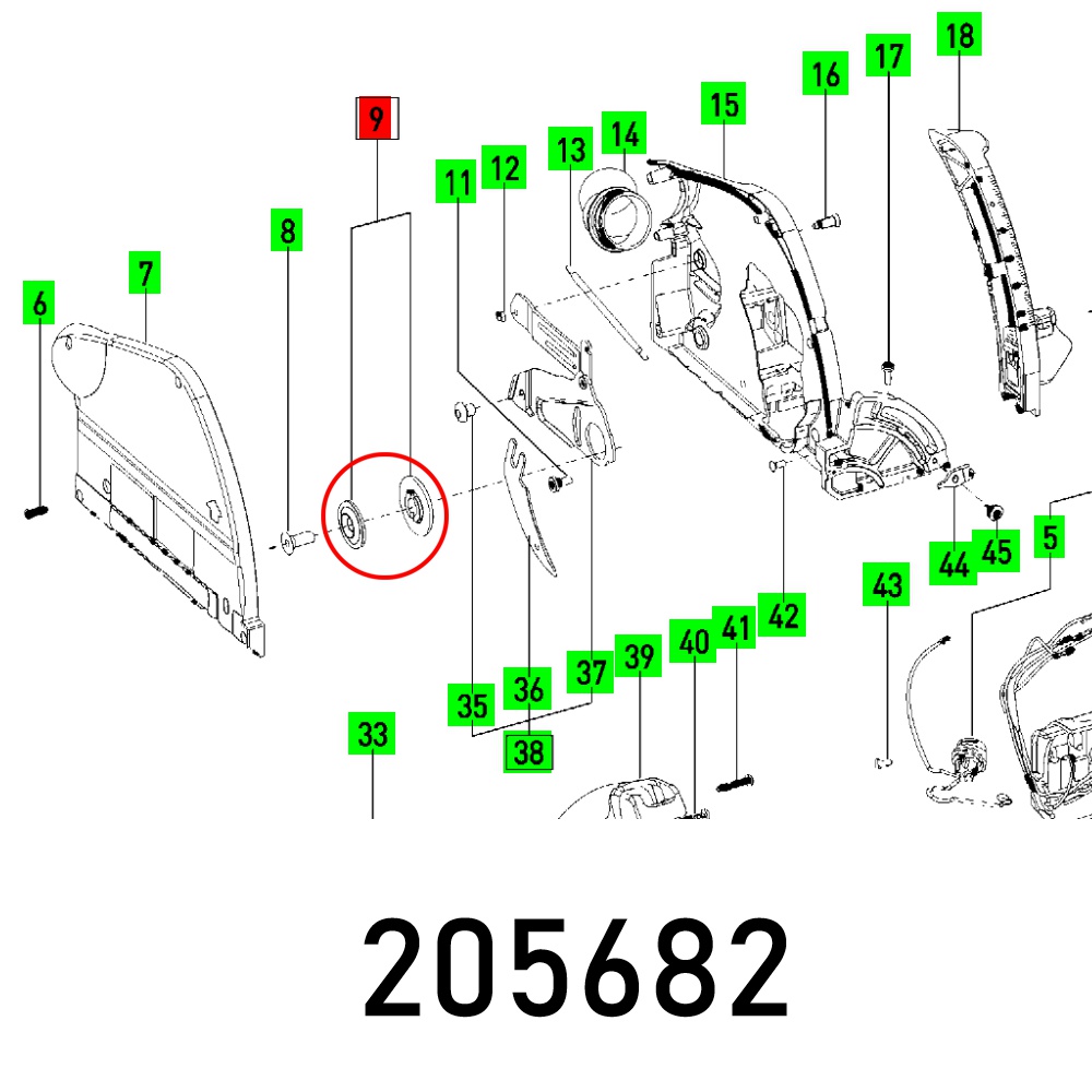 FES205682 FLANGE TS 55 EBQ - Image 1