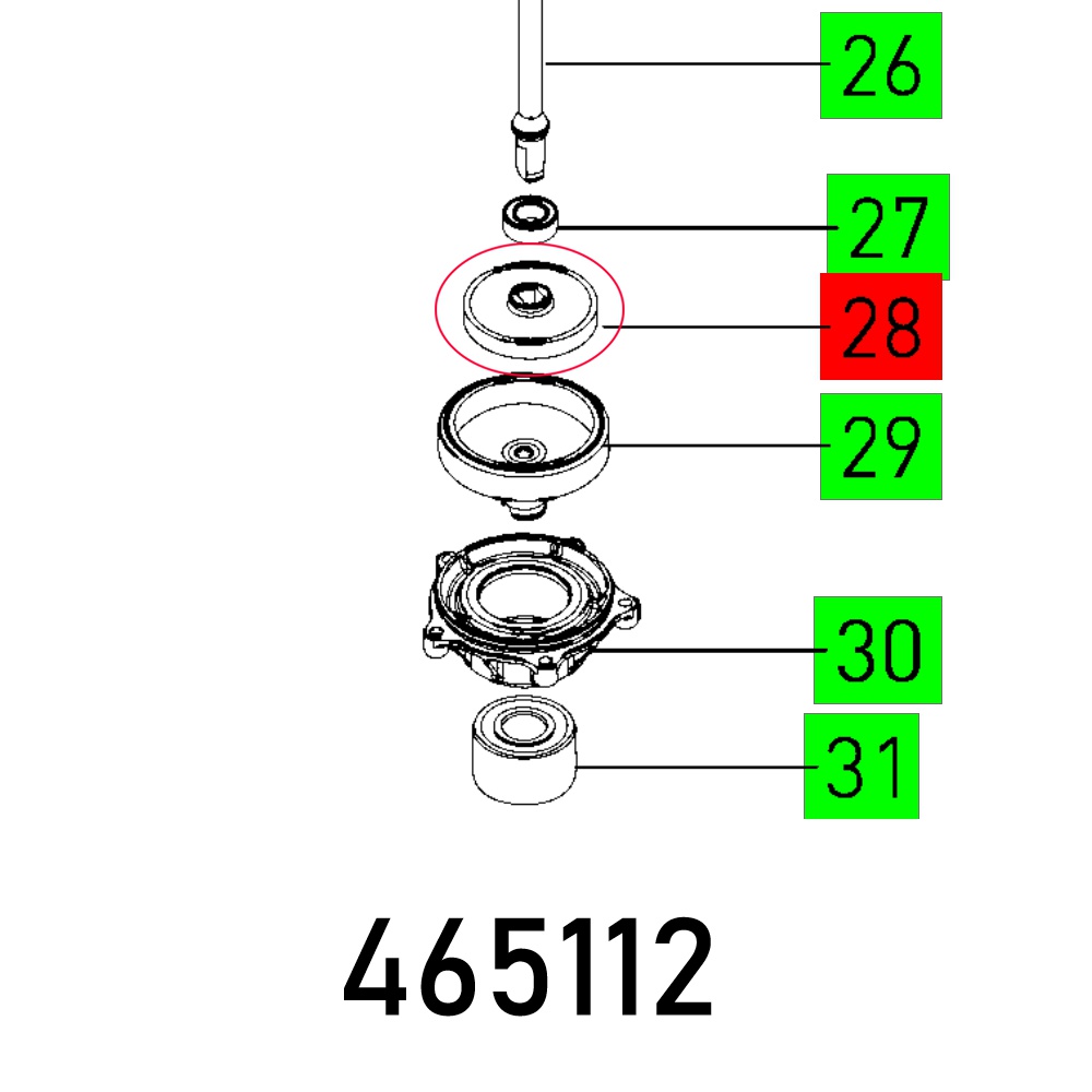 FES465112 Gearwheel Ro 150 Feq - Image 1