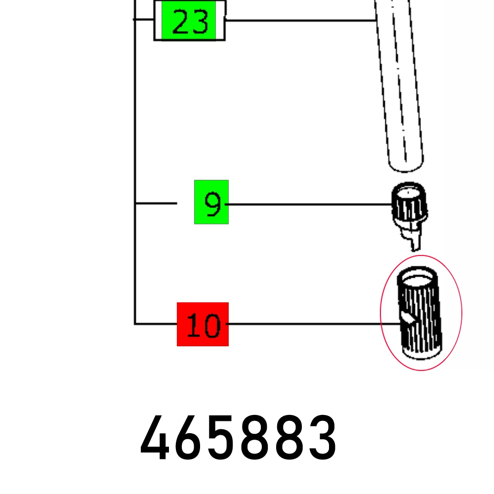 FES465883 FOOT CS 50 EB - Image 1