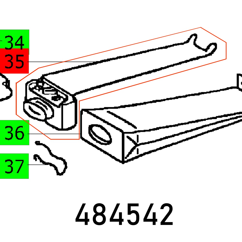 FES484542 FILTER ADAPTER RS1 - Image 1