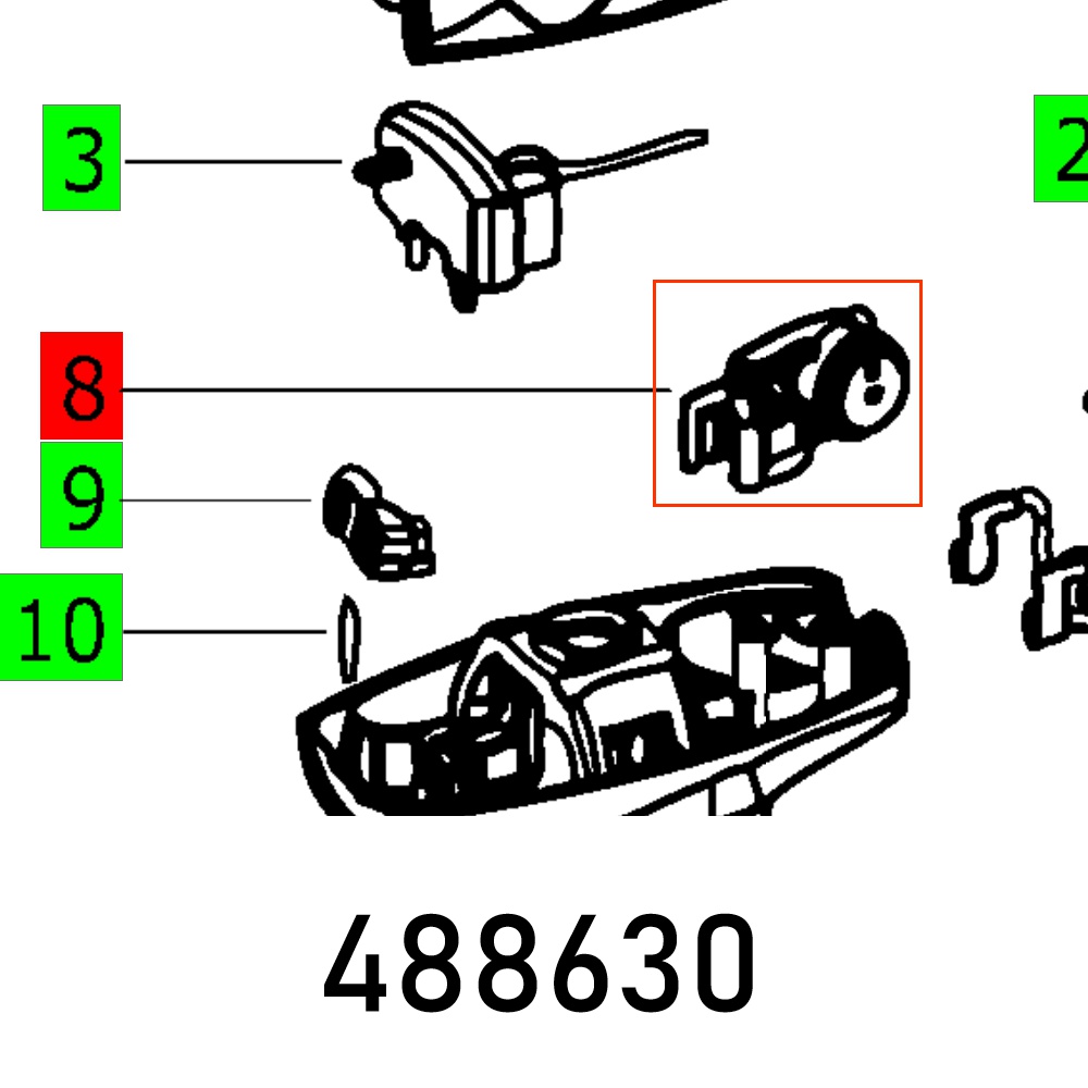 FES488630 Electronic Card Rs 4-97 Et-Gruppe - Image 1