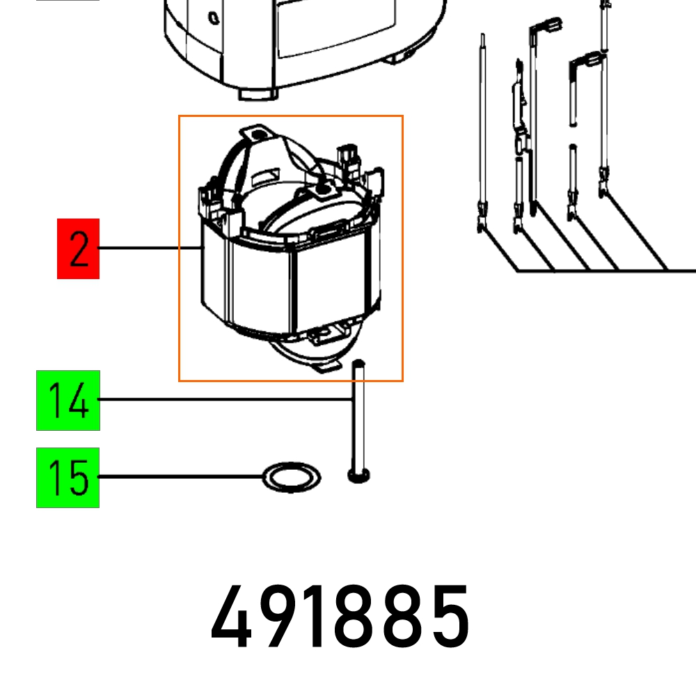 FES491885 FIELD COIL OF 1000 E ET-BG - Image 1