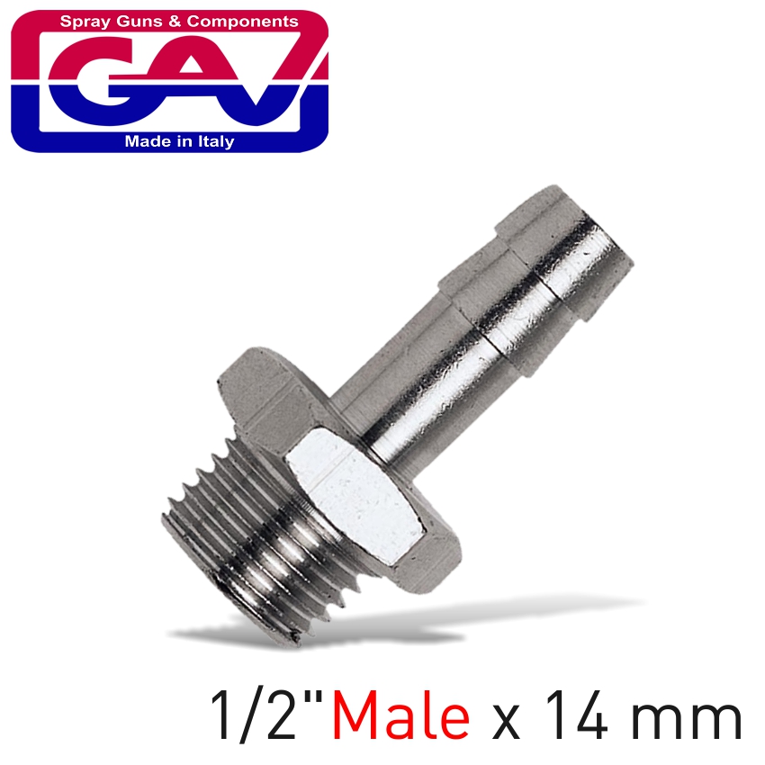 GAV1233-9 Hose Adaptor 1/2' X 13Mm Hose - Image 1