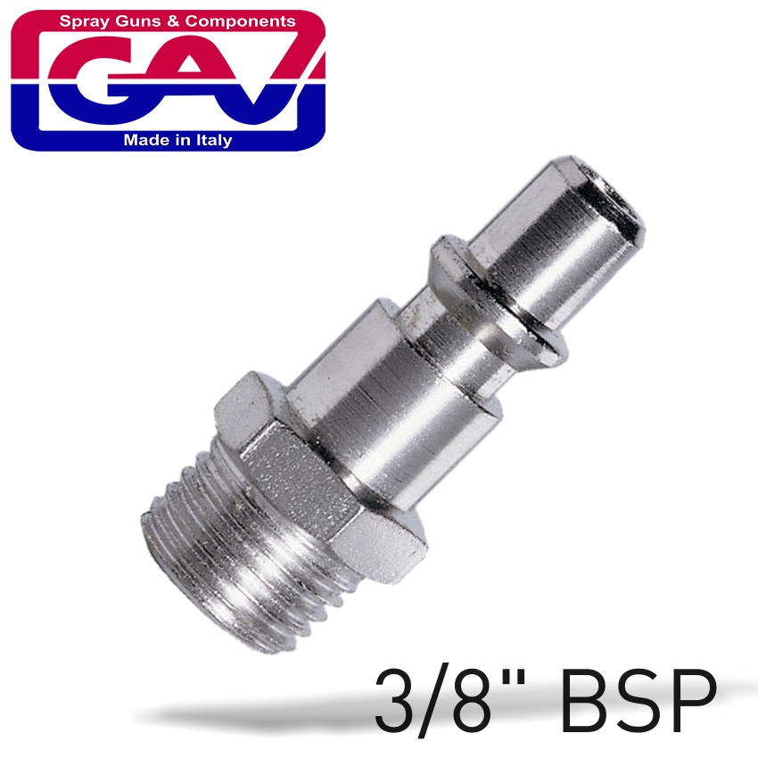 GAV23-2 Quick Coupler Inserts Aro 3/8'M - Image 1