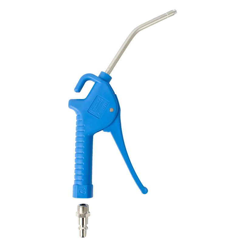 GAV60AP Air Blow Gun Duster Long Nozzle In Blister With 23-1 - Image 1