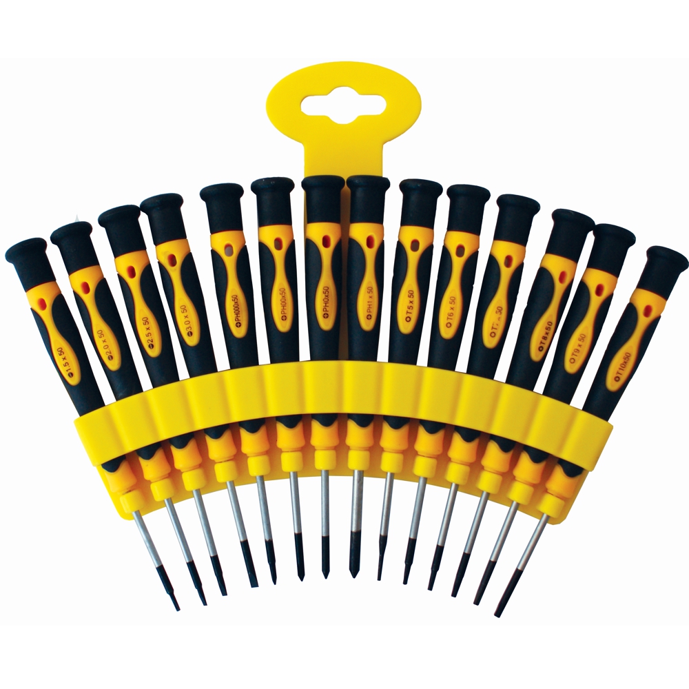 KT2468 14Pc Precision Screwdriver Set - Image 1