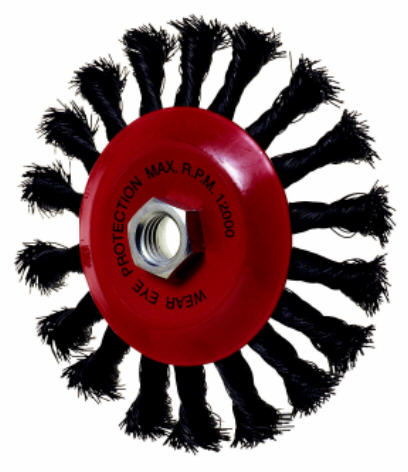 PG46830 Tw.wire Con. Wheel Brush 100Mm - Image 1