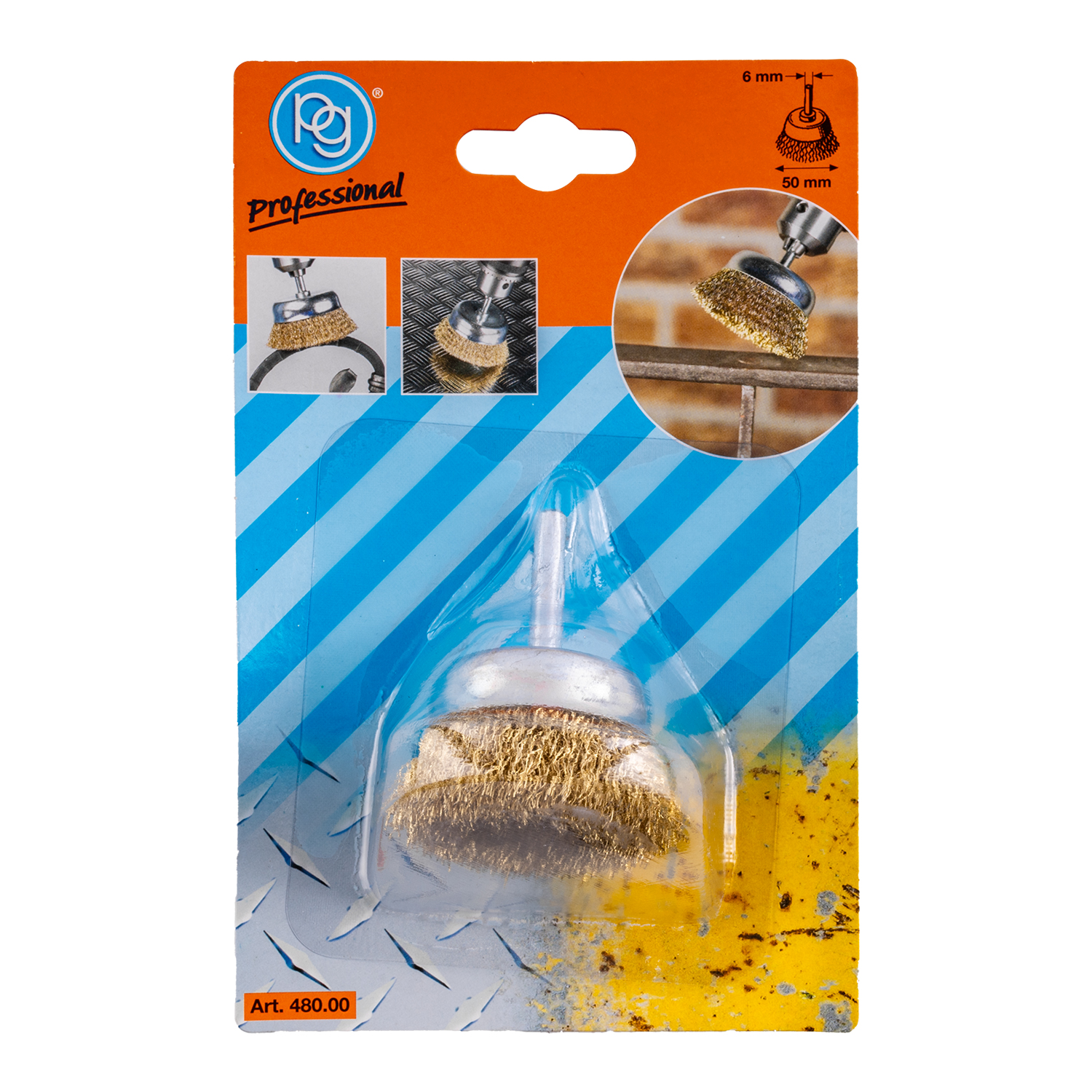 PG480 Wire Cup Brush 50Mm - Image 1