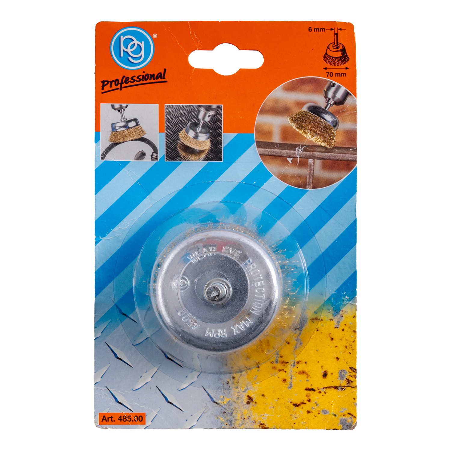 PG485 Wire Cup Brush 70Mm - Image 1