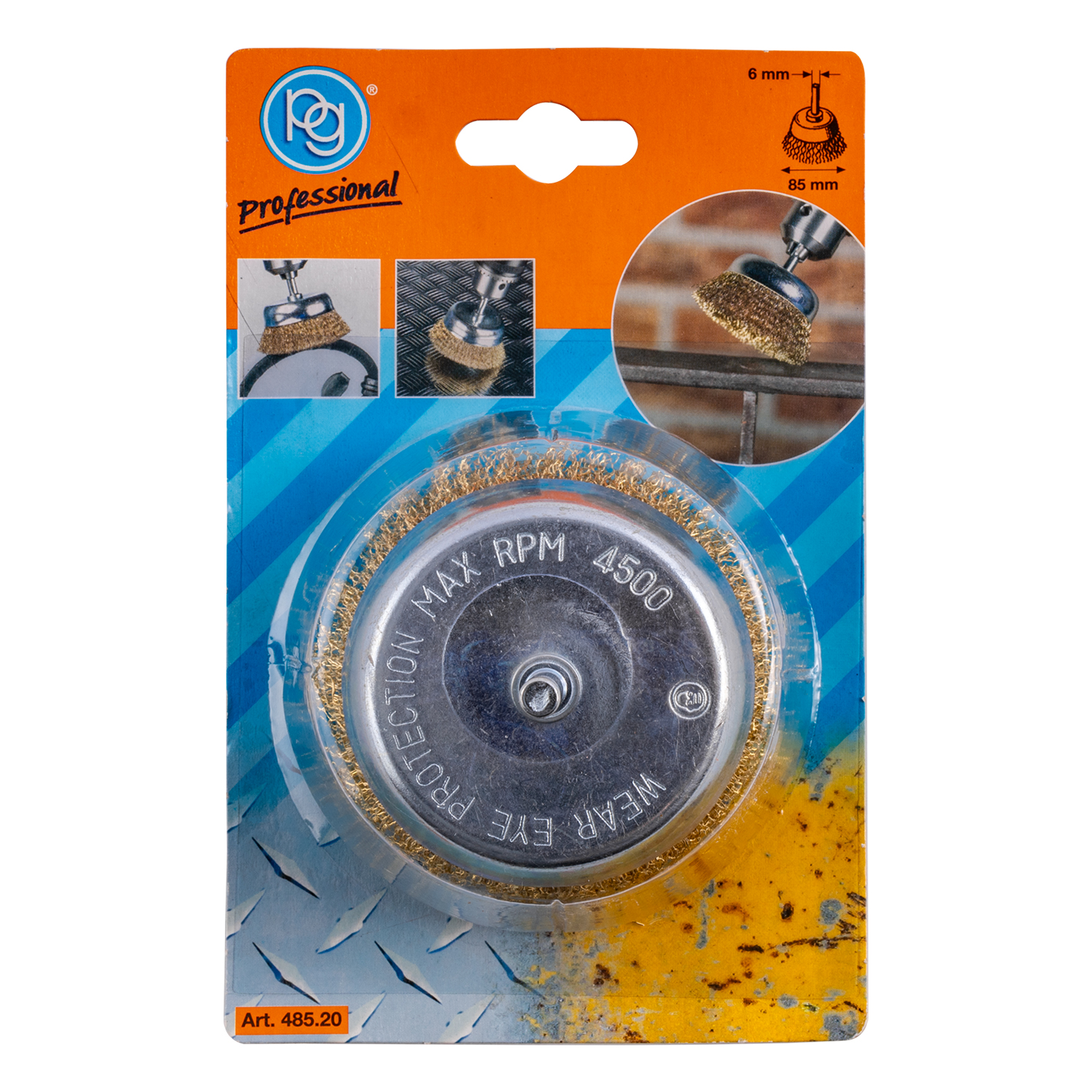 PG48520 Wire Cup Brush 85Mm - Image 1