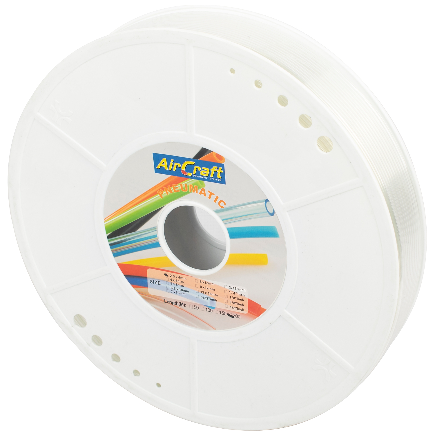PU0425T Polyurethane Hose 4Mm O.d. Per Metre Tranp. (200M Per Roll) - Image 1