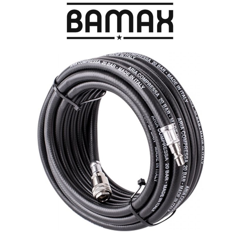 RH10KIT Rubber Air Hose 10Mmx10M W.quick Couplers - Image 1