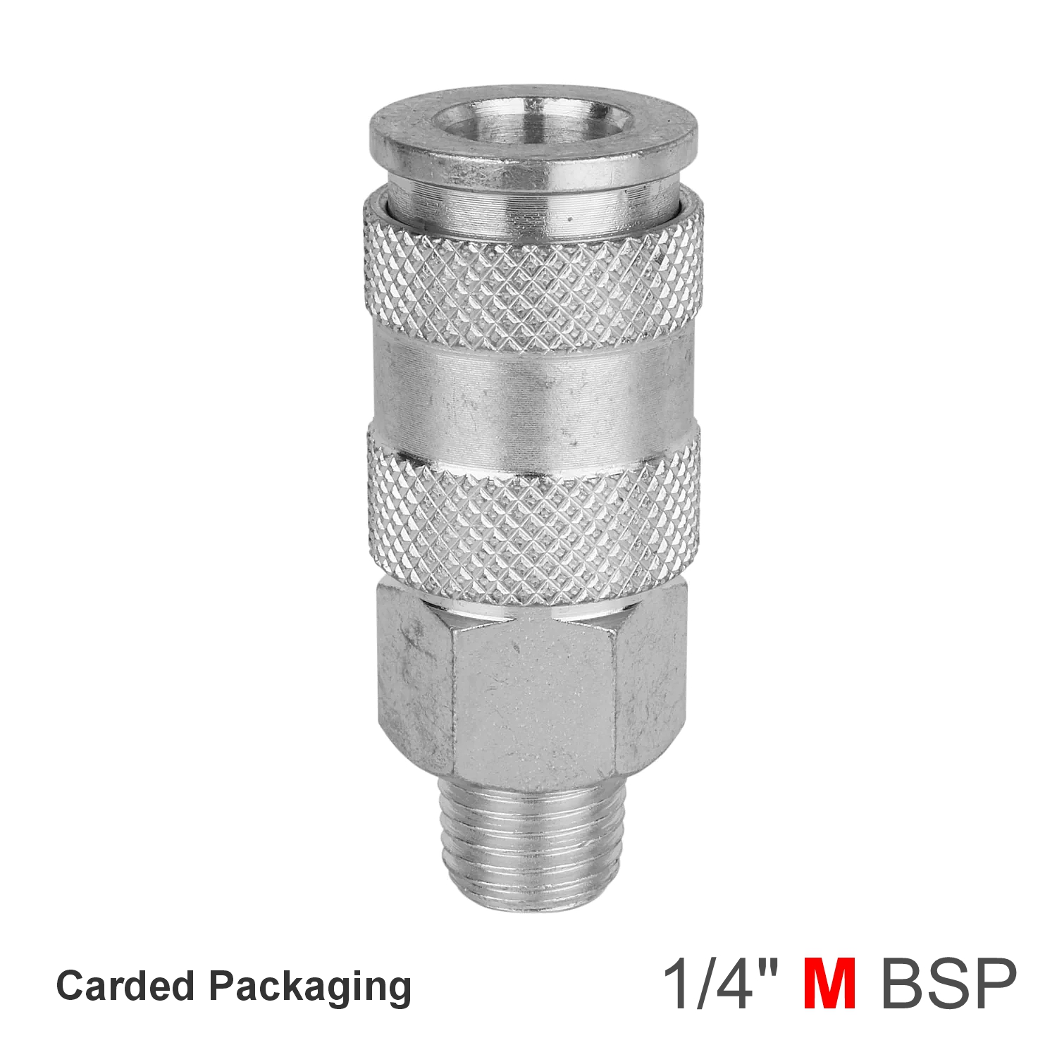 SG3000P Quick Coupler Universal 1/4' Male 1Pc Pack - Image 1