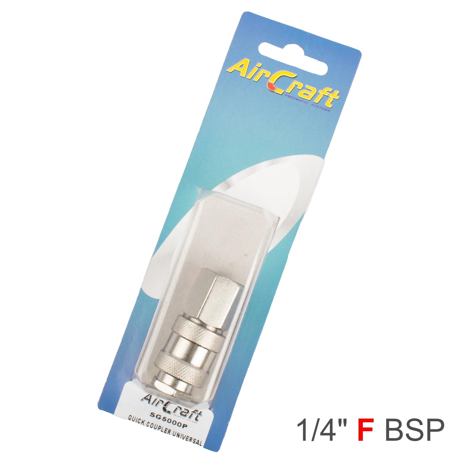 SG5000P Quick Coupler Universal 1/4' Female 1Pc Pack - Image 1