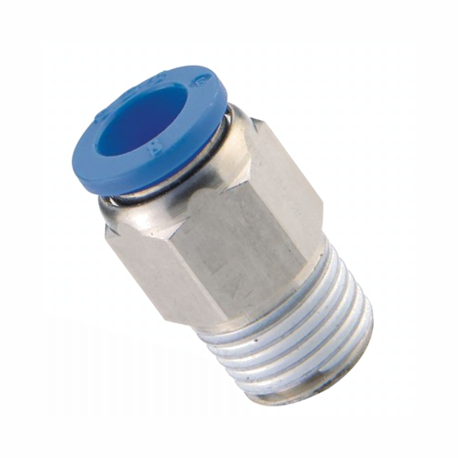 SPC06-M6 Pu Hose Fitting Straight Stud 6Mm-M6 Male - Image 1