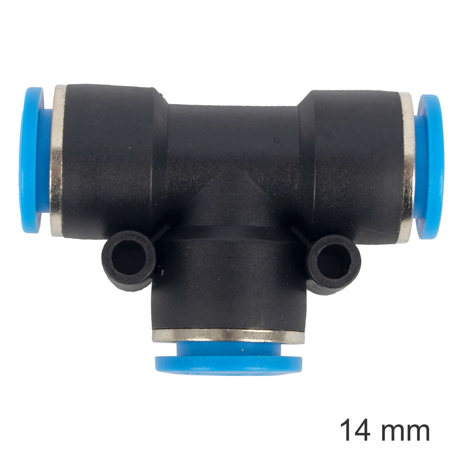 SPE14 Pu Hose Fitting Tee 14Mm - Image 1