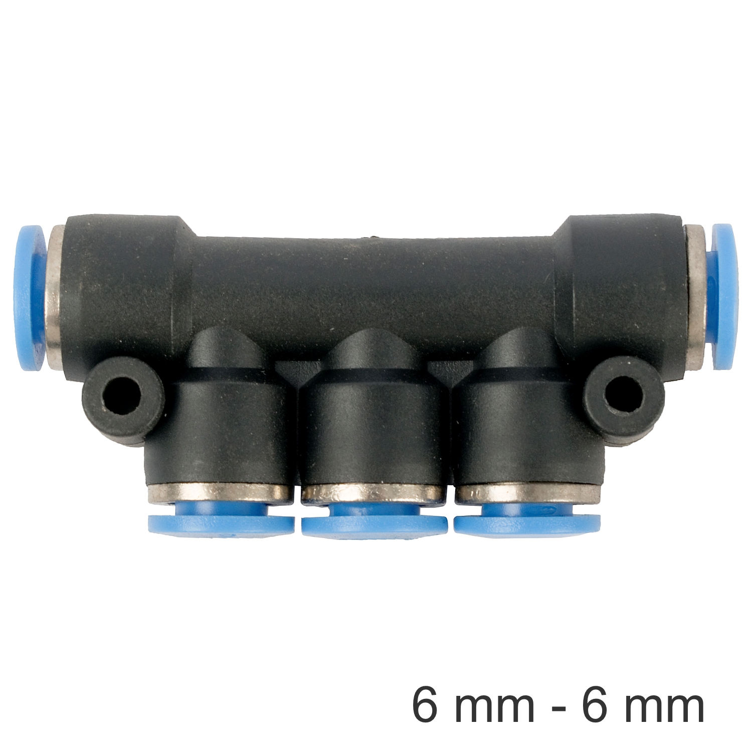 SPKG06-06 Pu Hose Fitting Manifold 6Mm-6Mm - Image 1