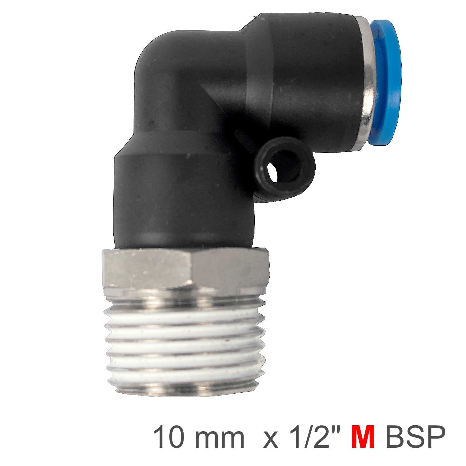 SPL10-04 Pu Hose Fitting Elbow 10Mm-1/2 M - Image 1