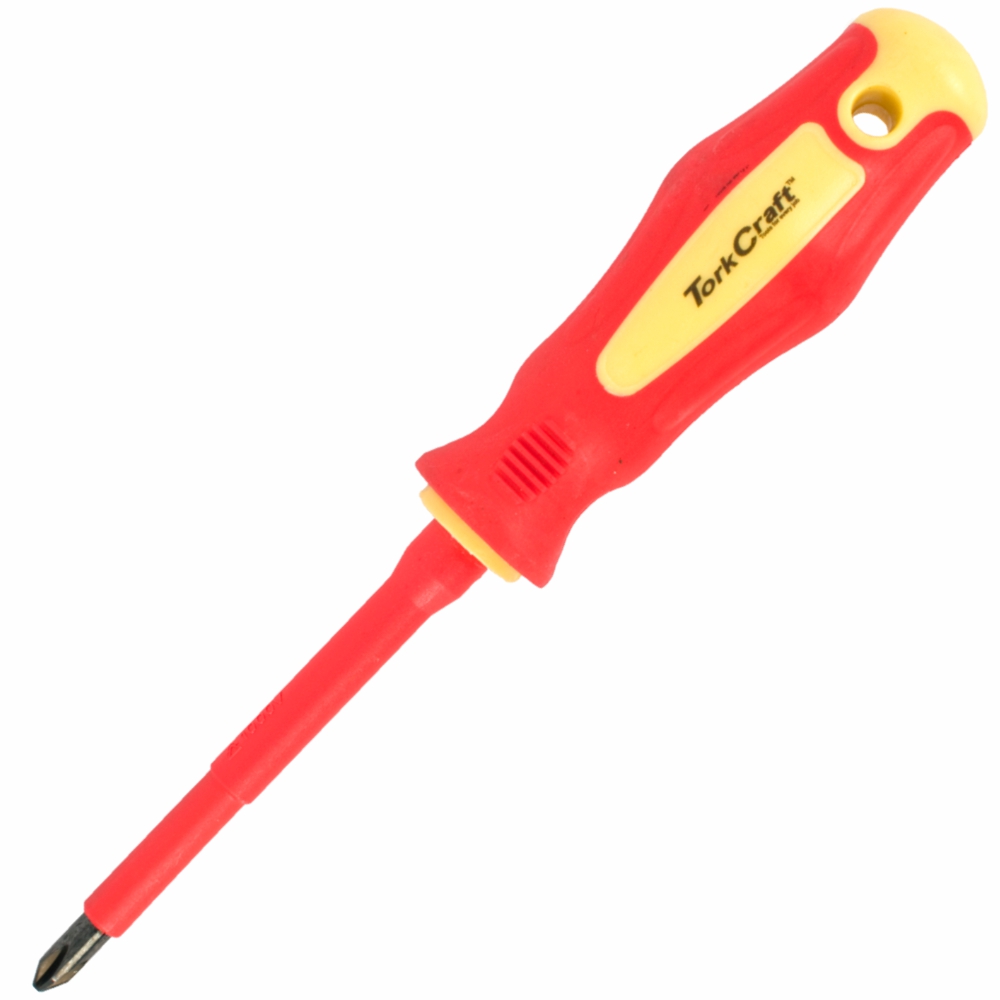 TC16033 Screwdriver Insulated Phil.no.2 X 100Mm Vde - Image 1