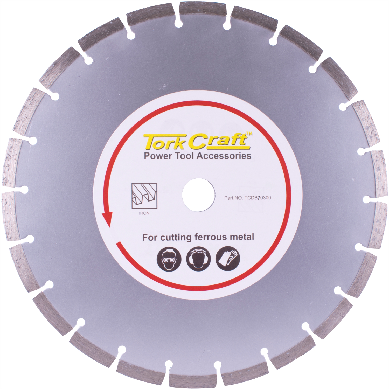 TCDB70300 Diamond Blade Seg.300X25.4 Metal Cutting - Image 1