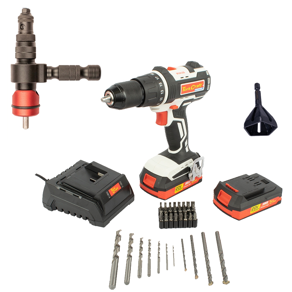 TORKIT029 Imp/Drill Bat And Std Charger With Chamfer Tool 6Mm-20Mm - Image 1