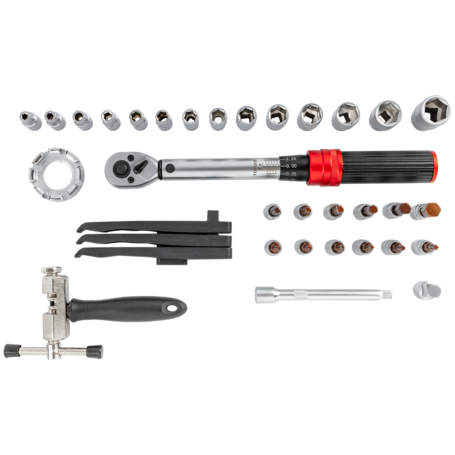 TCTQGM732 34Pcs Bike Repair Torque Wrench Se - Image 1