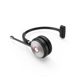 Yealink WH66 Mono DECT Wireless On Ear Mono Headset With Touch Screen Base Station - Image 2