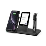 Yealink WH67 DECT Wireless Convertible Headset With Touch Screen Base Station