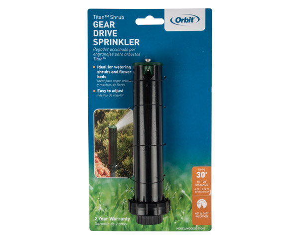 ORBIT SPRINKLER TITAN GEAR DRIVE SHRUB Orbit Sprinkler Titan Gear Drive Shrub - Image 1