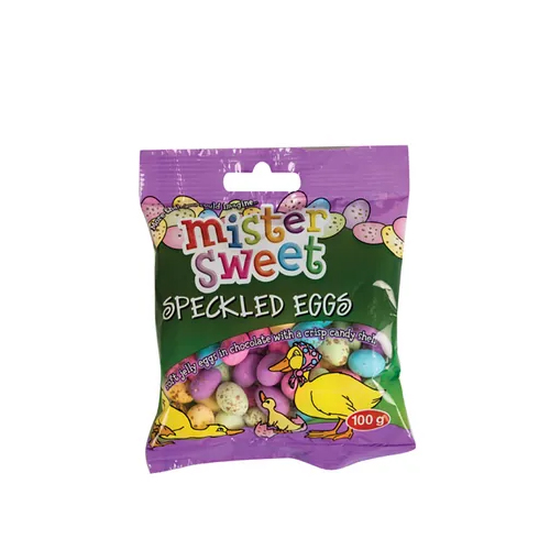 903-000095 Mister Sweet Speckled Eggs 100G - Image 1