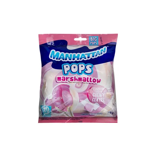 903-000152 Manhattan Pops Marshmallow 210g - Image 1