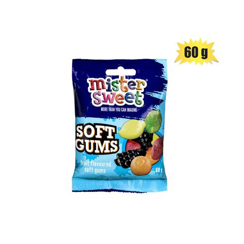 903-000521 Mister Sweet Mini Soft Gums 60g - Image 1