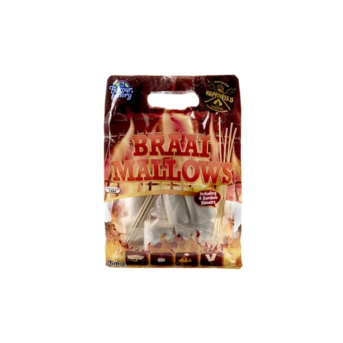 903-005026 Flavour Factory Giant Braai Mallows 400G - Image 1