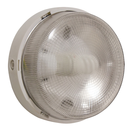 b1w Glass Round B/Head White 1X60W - Image 1