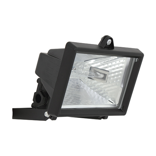 fs13b Halogen 150W Floodlight Black - Image 1