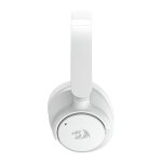 Redragon H610 VIBECORE ANC Bluetooth Wireless Over-ear Headphones – White - Image 5