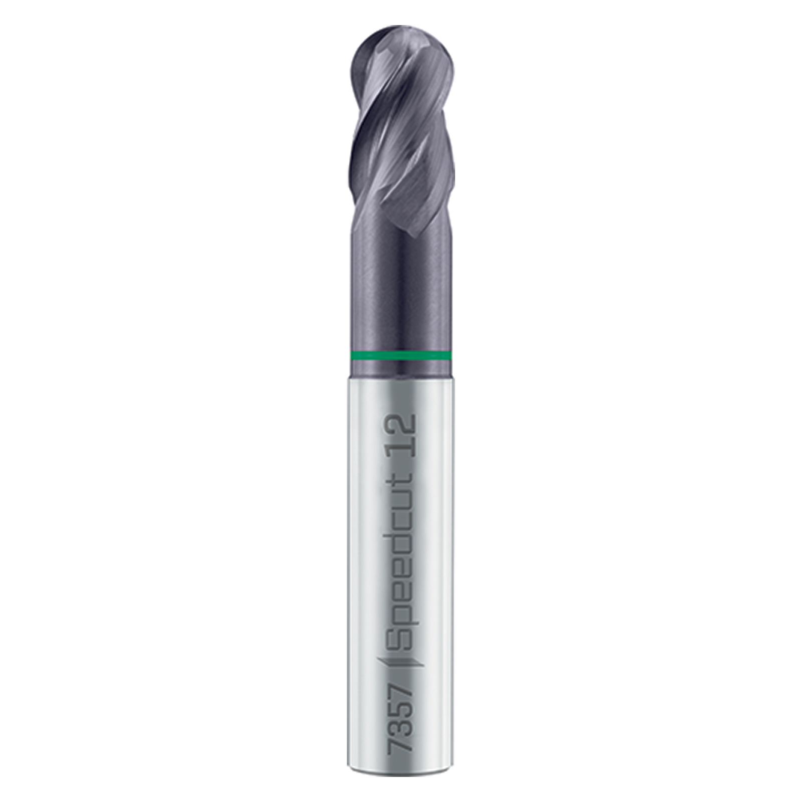 MAY73570100 Scall Nose End Mill Sp Cut Univ. Z4 10.0 Din 6527Lha Shank Din - Image 1