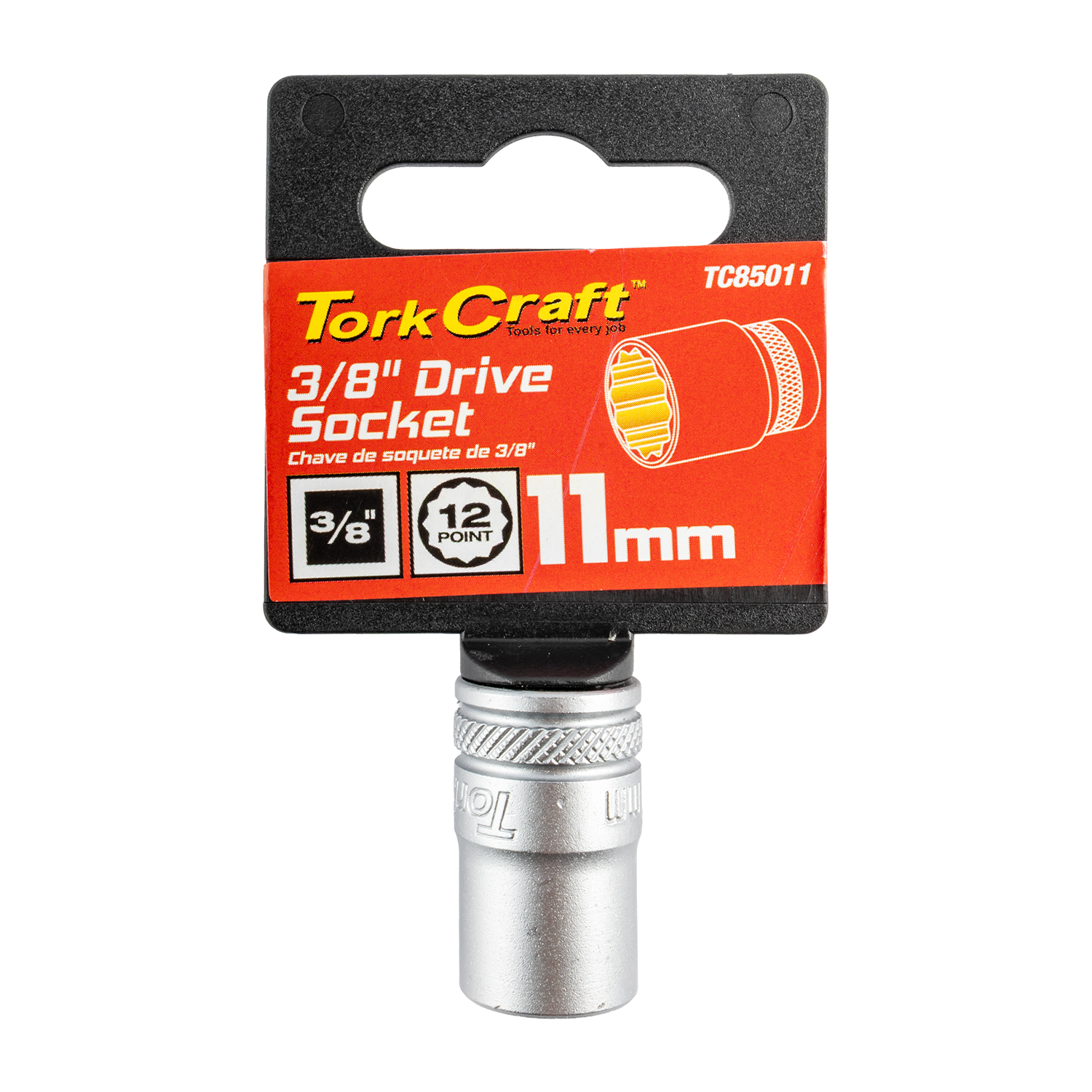 TC85011 Socket 3/8'Dr 11Mm 12Pt Crv - Image 1