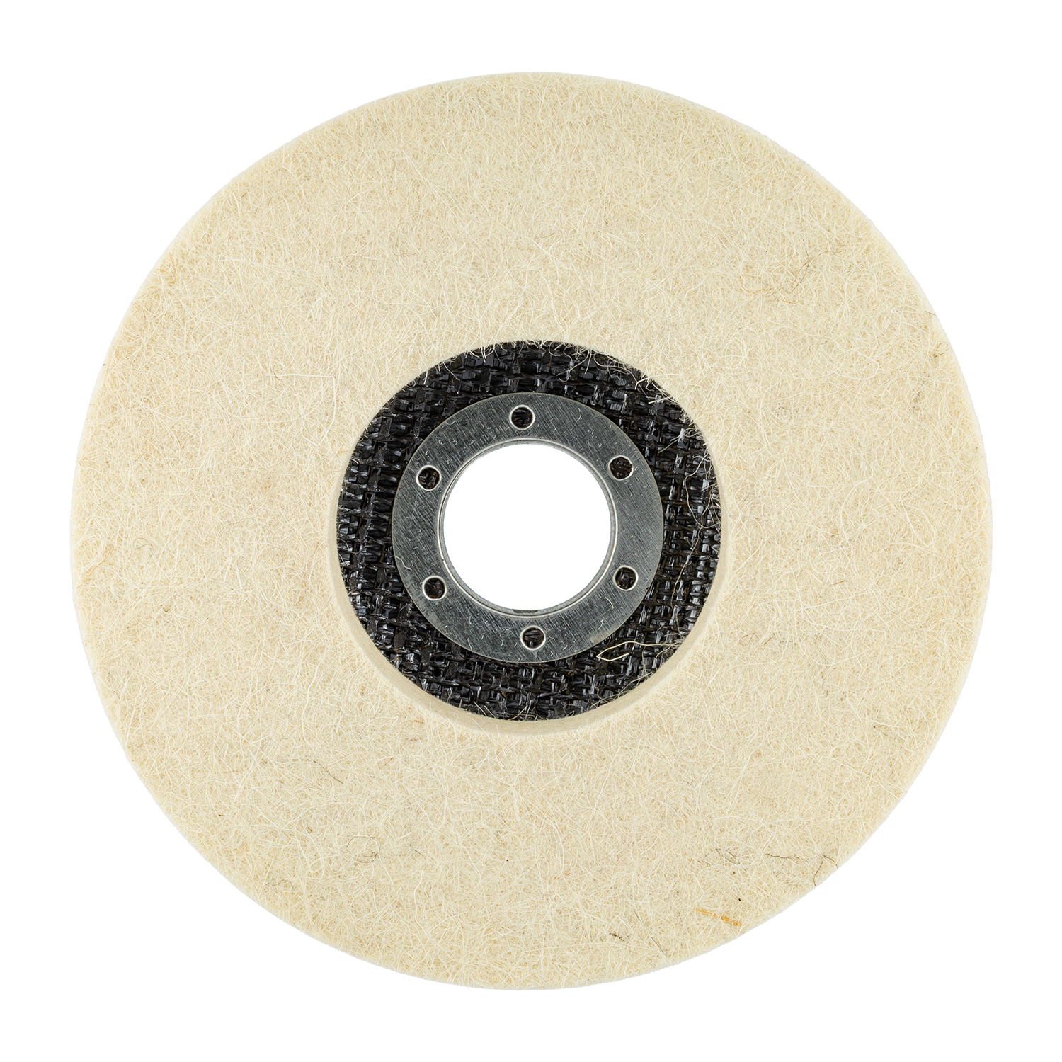 TCWF115-2 Felt Disc Wool Smooth 115Mm X 22.23Mm Tcfd Polishing - Image 1